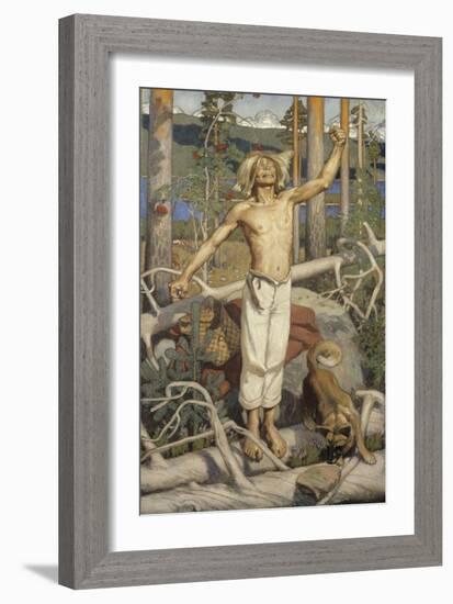 Kullervo's Curse-Akseli Gallen-Kallela-Framed Giclee Print