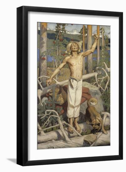 Kullervo's Curse-Akseli Gallen-Kallela-Framed Giclee Print