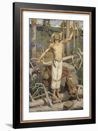 Kullervo's Curse-Akseli Gallen-Kallela-Framed Giclee Print