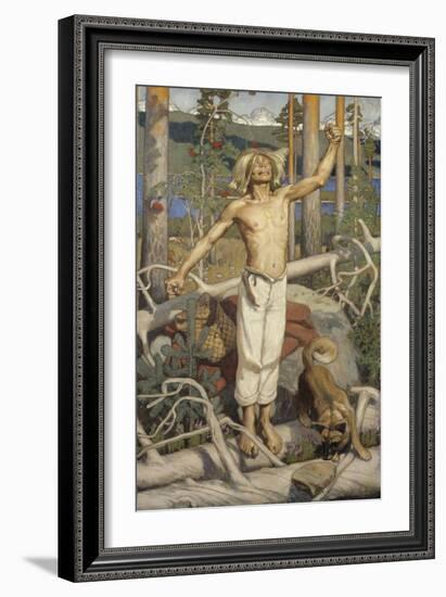 Kullervo's Curse-Akseli Gallen-Kallela-Framed Giclee Print