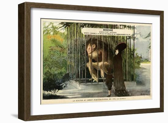 Kultur at the Zoo-Leonetto Cappiello-Framed Art Print