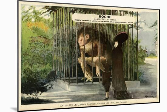 Kultur at the Zoo-Leonetto Cappiello-Mounted Art Print