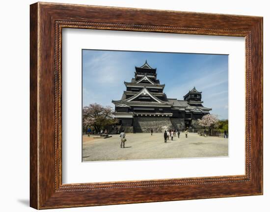 Kumamoto Japanese Castle, Kumamoto, Kyushu, Japan, Asia-Michael Runkel-Framed Photographic Print