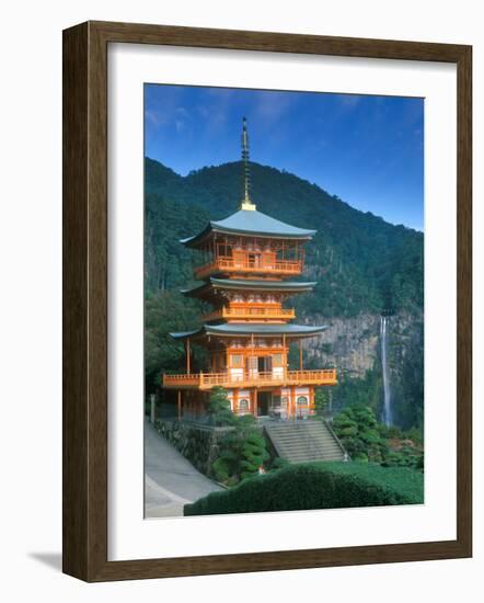 Kumano Nachi Shrine, Katsuura, Wakayama, Japan-Rob Tilley-Framed Photographic Print