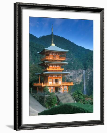 Kumano Nachi Shrine, Katsuura, Wakayama, Japan-Rob Tilley-Framed Photographic Print