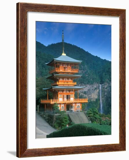 Kumano Nachi Shrine, Katsuura, Wakayama, Japan-Rob Tilley-Framed Photographic Print