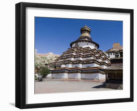 Kumbum, Gyantse, Tibet, China-Ethel Davies-Framed Photographic Print