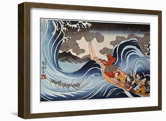 Kuniyoshi: Oban Print-Kuniyoshi Utagawa-Framed Giclee Print