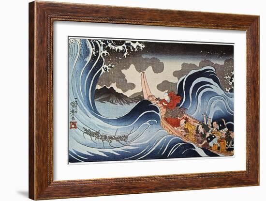 Kuniyoshi: Oban Print-Kuniyoshi Utagawa-Framed Giclee Print