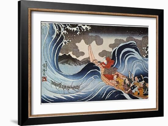 Kuniyoshi: Oban Print-Kuniyoshi Utagawa-Framed Giclee Print