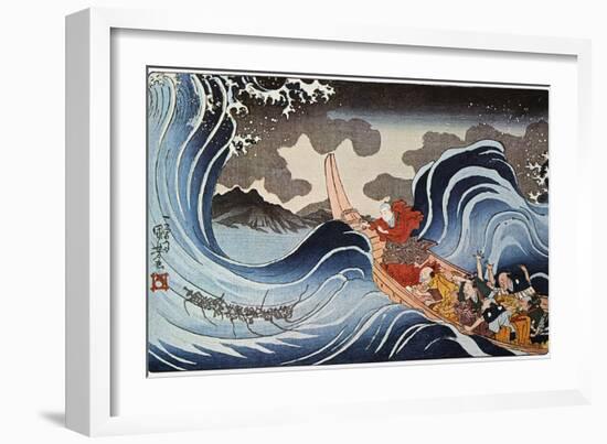 Kuniyoshi: Oban Print-Kuniyoshi Utagawa-Framed Giclee Print