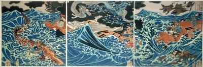 Gold Fish-Kuniyoshi Utagawa-Giclee Print
