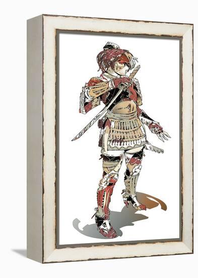 Kunoichi-HR-FM-Framed Stretched Canvas