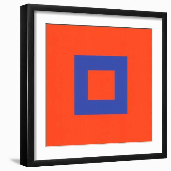 Kunst der Farbe-Johannes Itten-Framed Serigraph