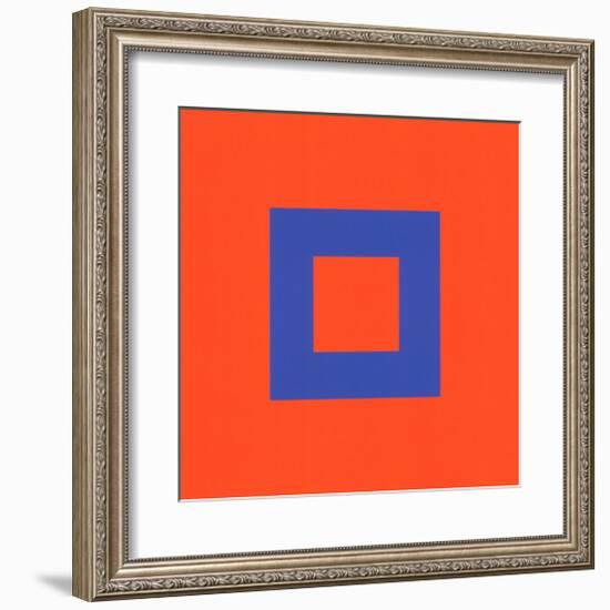 Kunst der Farbe-Johannes Itten-Framed Serigraph