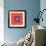 Kunst der Farbe-Johannes Itten-Framed Serigraph displayed on a wall