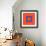 Kunst der Farbe-Johannes Itten-Framed Serigraph displayed on a wall