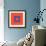 Kunst der Farbe-Johannes Itten-Framed Serigraph displayed on a wall