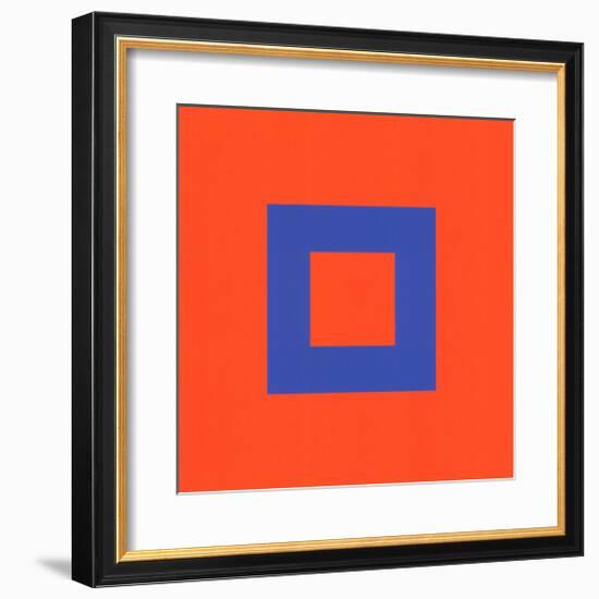 Kunst der Farbe-Johannes Itten-Framed Serigraph