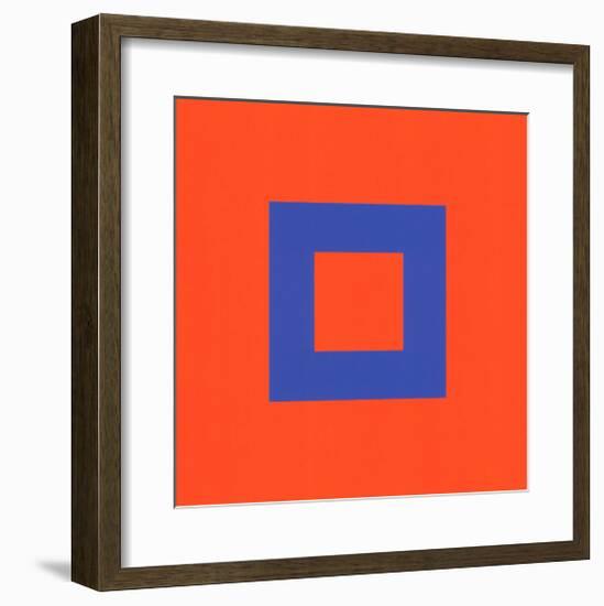 Kunst der Farbe-Johannes Itten-Framed Serigraph