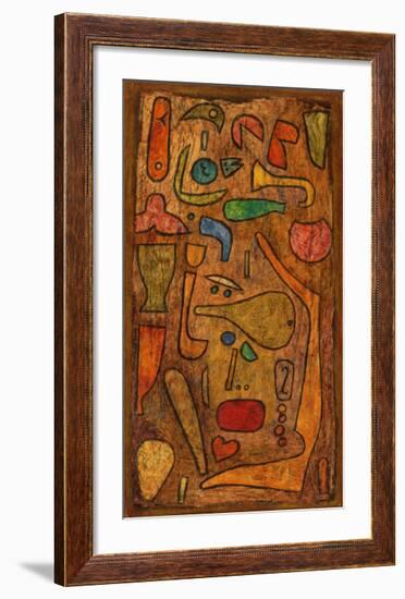 Kunterbunt, c.1939-Paul Klee-Framed Art Print