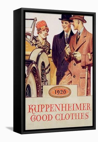 Kuppenheimer Good Clothes, 1926, 1926 (Oil on Canvas Laid on Board)-Joseph Christian Leyendecker-Framed Premier Image Canvas