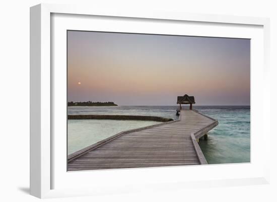 Kuramathi Island, Rasdhoo atoll, Ari atoll, Maldives, Indian Ocean, Asia-Nigel Hicks-Framed Photographic Print