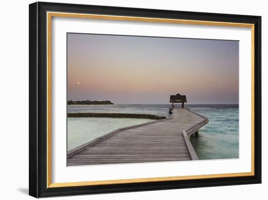 Kuramathi Island, Rasdhoo atoll, Ari atoll, Maldives, Indian Ocean, Asia-Nigel Hicks-Framed Photographic Print