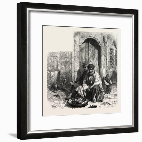 Kurdish Dealers, Constantinople, Istanbul, Turkey, 19th Century-null-Framed Giclee Print