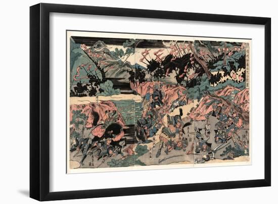 Kurikaradani Og[K]Assen Zu-Kubo Shunman-Framed Giclee Print