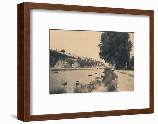 'Kursaal et Pont de Jambes', c1900-Unknown-Framed Photographic Print