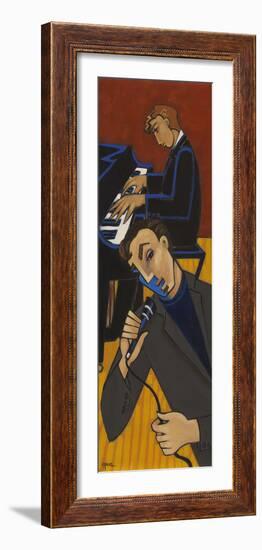 Kurt Elling - Dedicated to you-Marsha Hammel-Framed Giclee Print