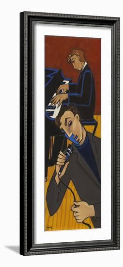 Kurt Elling - Dedicated to you-Marsha Hammel-Framed Giclee Print