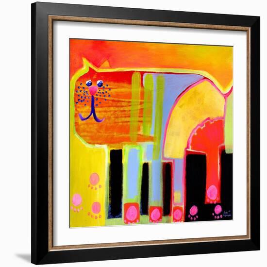 Kurt the Cat-Susse Volander-Framed Premium Giclee Print