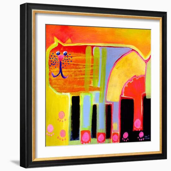 Kurt the Cat-Susse Volander-Framed Premium Giclee Print