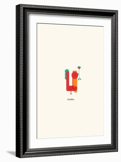 Kurukku-null-Framed Art Print