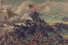 Battle of Pea Ridge, Ark, 1889-Kurz And Allison-Giclee Print