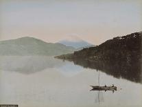 Fuji-Yama from near Numadzu, C.1890 (Albumen Silver Prints with Applied Colour)-Kusakabe Kimbei-Giclee Print