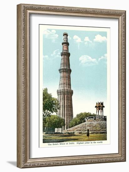 Kutab Minar, Delhi, India-null-Framed Art Print