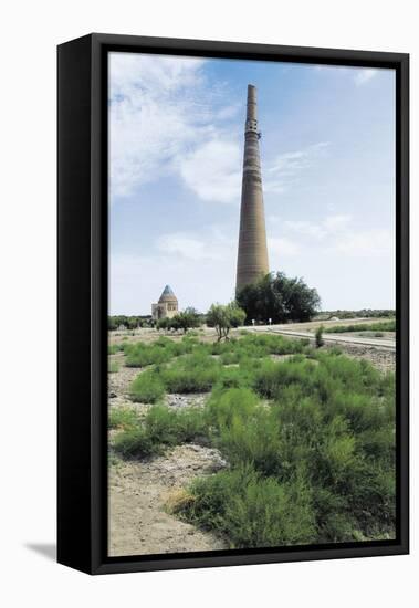 Kutlug-Timur Minaret-null-Framed Premier Image Canvas