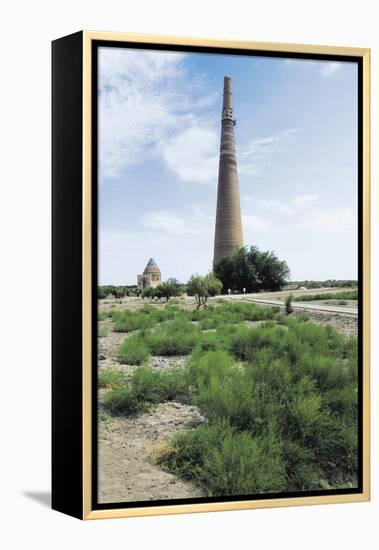 Kutlug-Timur Minaret-null-Framed Premier Image Canvas