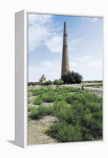 Kutlug-Timur Minaret-null-Framed Premier Image Canvas