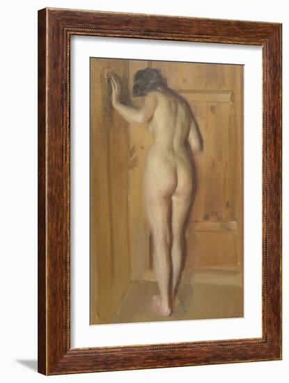 Kuvadorren The Chamber Door, 1905 by Anders Leonard Zorn-Anders Leonard Zorn-Framed Giclee Print