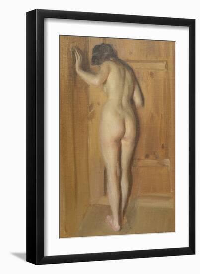 Kuvadorren The Chamber Door, 1905 by Anders Leonard Zorn-Anders Leonard Zorn-Framed Giclee Print