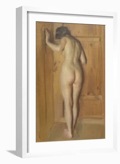 Kuvadorren The Chamber Door, 1905 by Anders Leonard Zorn-Anders Leonard Zorn-Framed Giclee Print