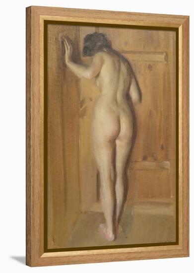 Kuvadorren The Chamber Door, 1905 by Anders Leonard Zorn-Anders Leonard Zorn-Framed Premier Image Canvas