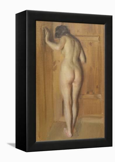 Kuvadorren The Chamber Door, 1905 by Anders Leonard Zorn-Anders Leonard Zorn-Framed Premier Image Canvas