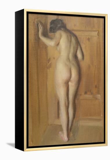 Kuvadorren The Chamber Door, 1905 by Anders Leonard Zorn-Anders Leonard Zorn-Framed Premier Image Canvas