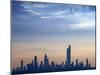 Kuwait, Kuwait City, Salmiya, Arabian Gulf and City Skyline Looking Towards Al Hamra Tower-Jane Sweeney-Mounted Photographic Print