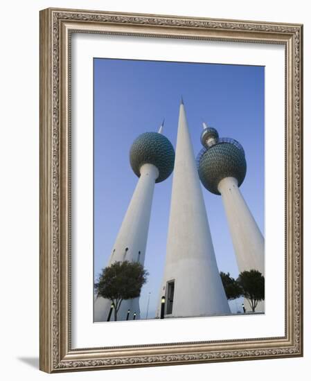 Kuwait Towers, Kuwait City, Kuwait-Walter Bibikow-Framed Photographic Print